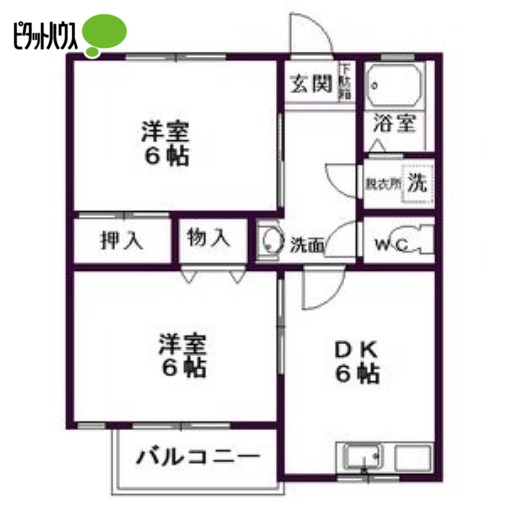 マンションイレブンの間取り