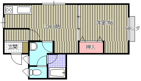 クレインネストの間取り