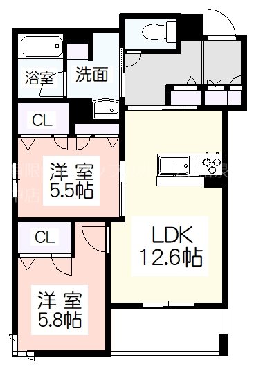 SheMaison OTK　IZUMIOTSU-41の間取り