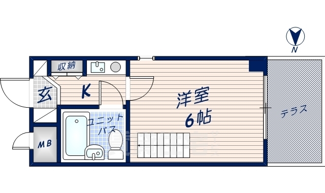 シティパレス川之上町の間取り