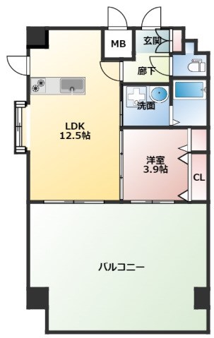 ルピナス五日市中央の間取り