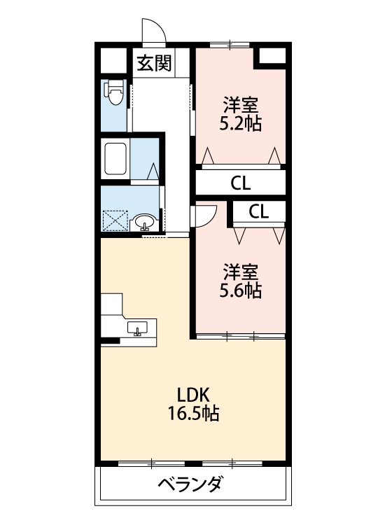 知立市西町のマンションの間取り