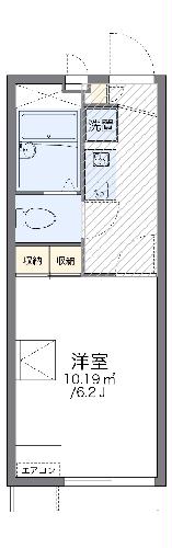 レオパレス春日グリーンヒルズの間取り