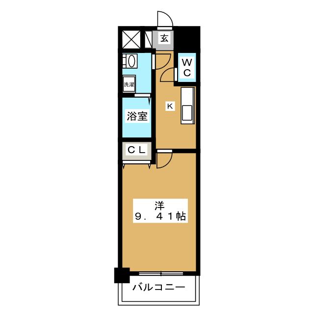 ＧＲＡＮＤ　ＲＩＳＥ　住居の間取り