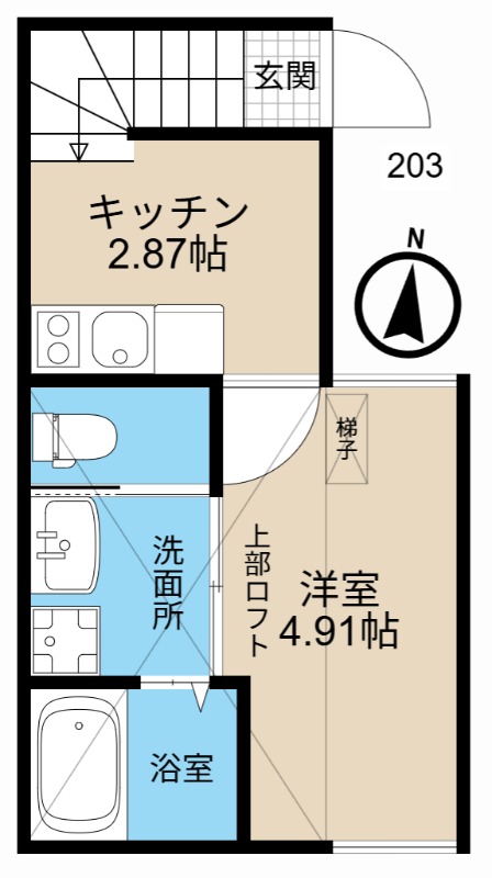 ANDANTE（アンダンテ）の間取り