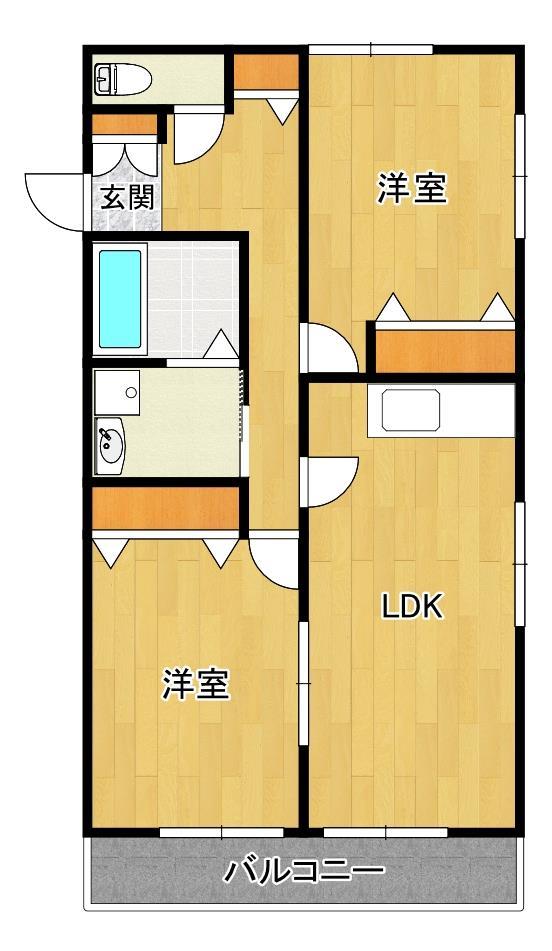 ペルシュワールの間取り