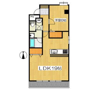 海部郡蟹江町本町のマンションの間取り