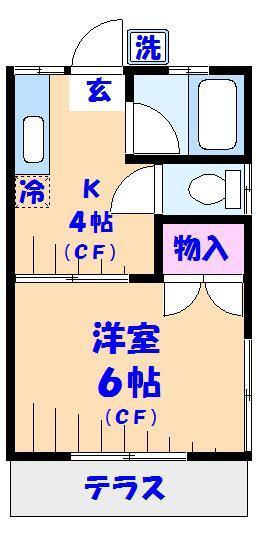 コーポラスＹＯＵＭＡの間取り