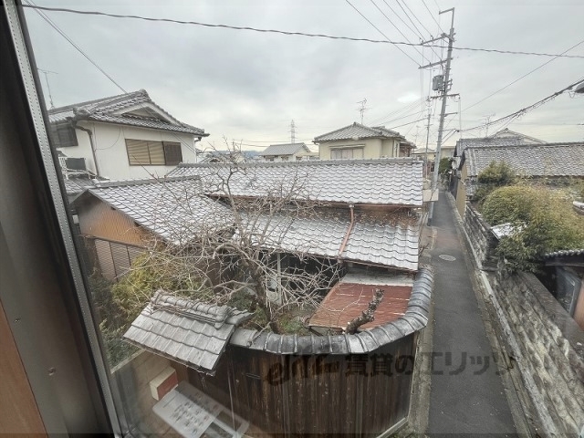 【大和郡山市北西町のアパートの眺望】