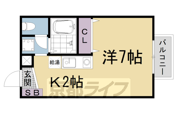 【シフォン・ナカトミの間取り】