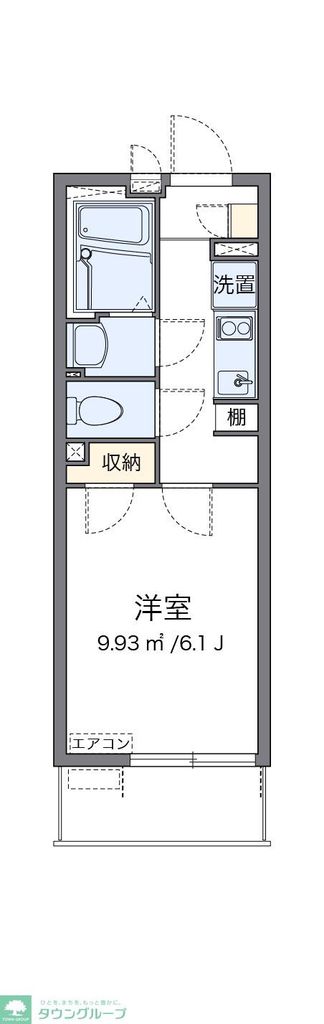 横浜市旭区東希望が丘のマンションの間取り