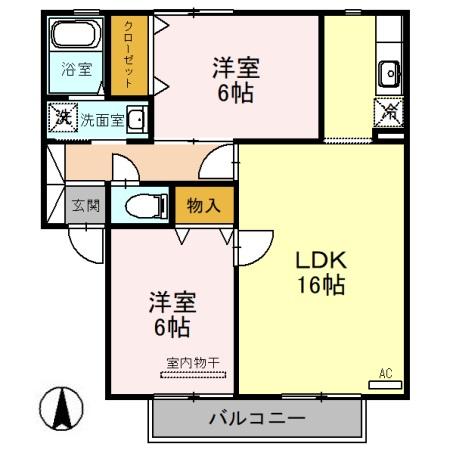 イースト・ウッズの間取り