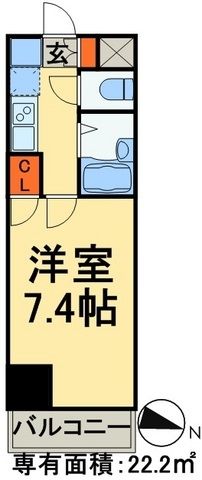 ラグジュアリーガーデン東松戸の間取り