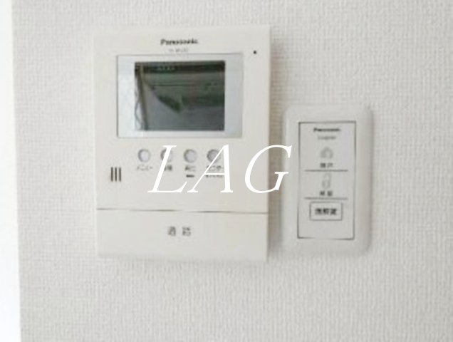 セキュリティ　モニター付きインターホンです。