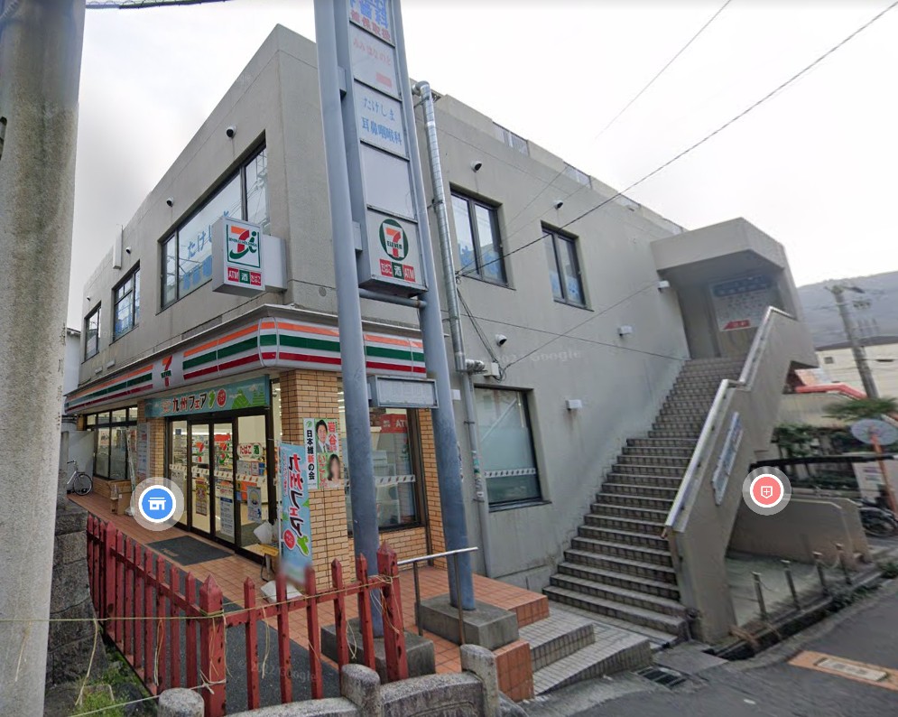 コンビニ　セブンイレブン 東大阪瓢箪山町店（コンビニ）まで507m
