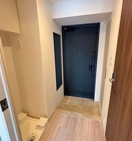 玄関　明るい玄関です