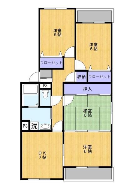 カルディア神田A棟の間取り写真