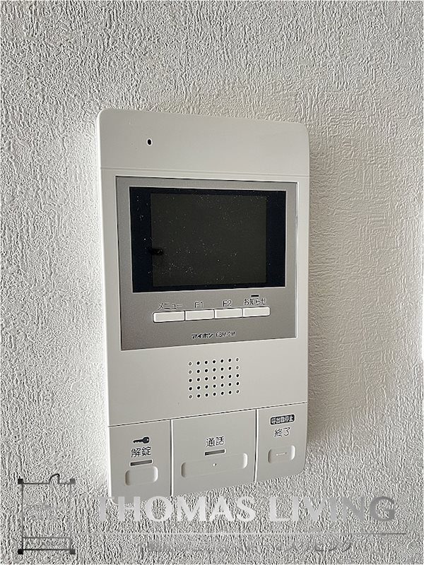 セキュリティ　モニターインターフォン付きでセキュリティ面も安心ですね。