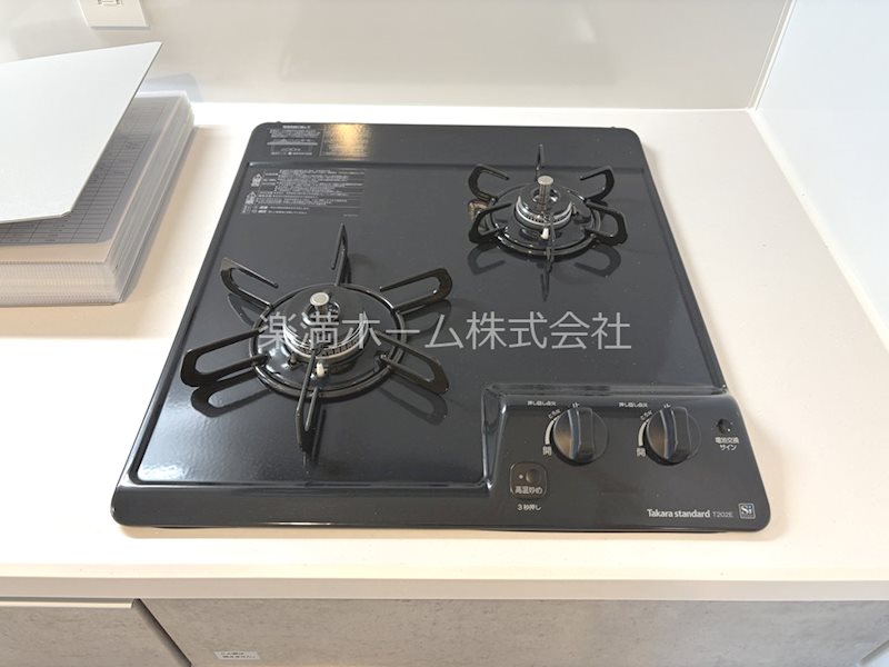 その他　2口ガスシステムキッチン♪