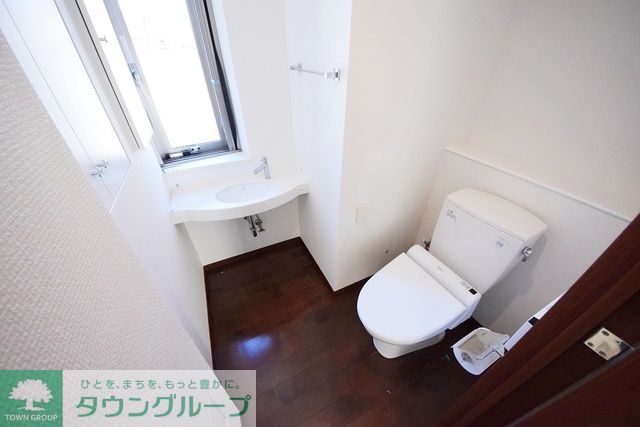 トイレ　同じ間取りの別部屋写真