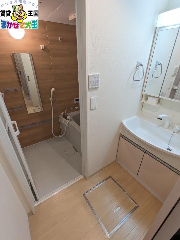 洗面設備　脱衣所