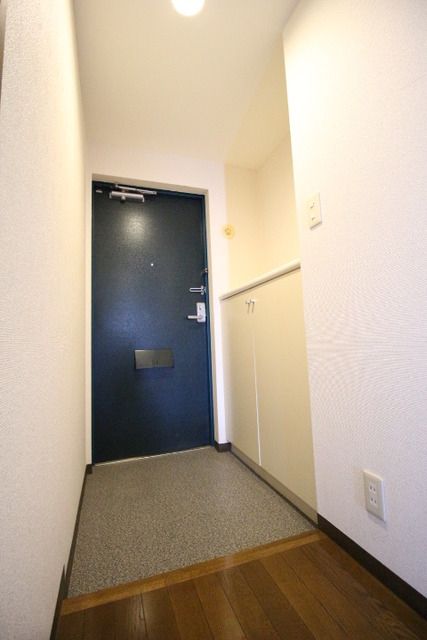 玄関　シューズボックス付きの玄関