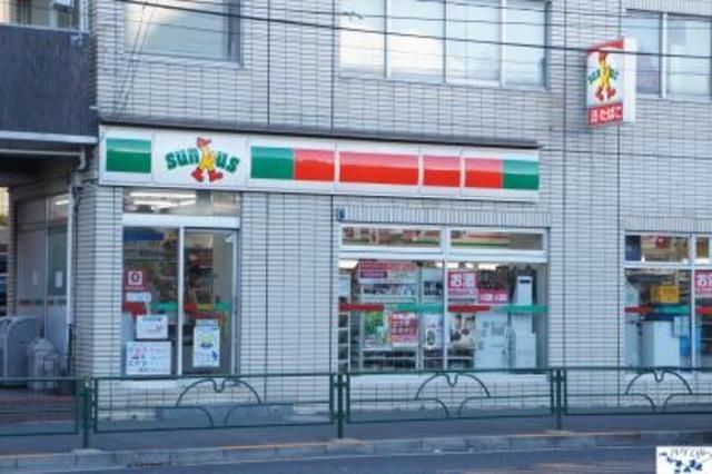 コンビニ　サンクス台東池之端店（コンビニ）まで232m