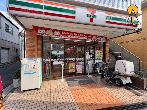 コンビニ　セブンイレブン 妙蓮寺駅前店（コンビニ）まで528m