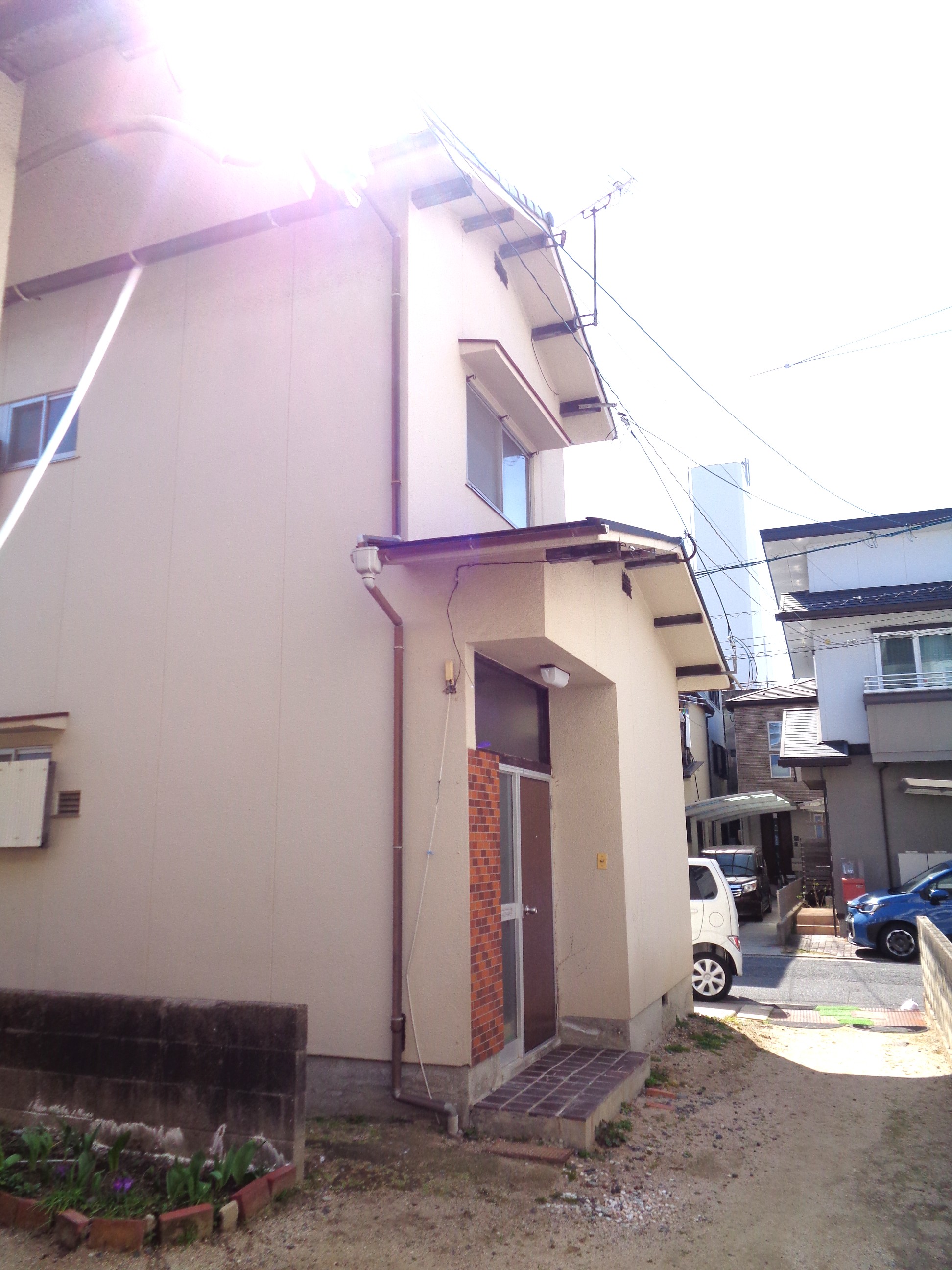 中井貸家 前