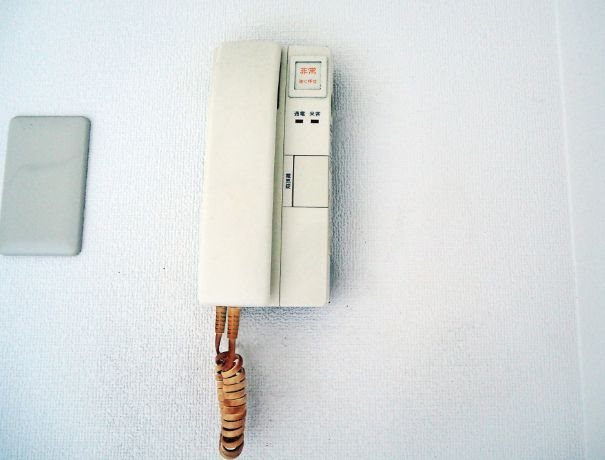 セキュリティ　インターホン完備です。