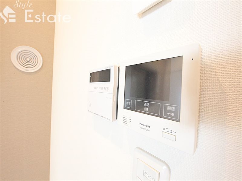 セキュリティ　モニター付きインターホン