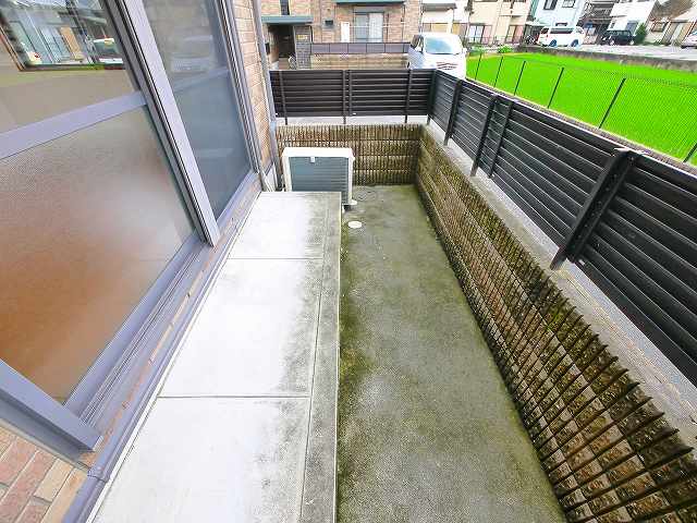 庭　お庭でゆったりと過ごせます