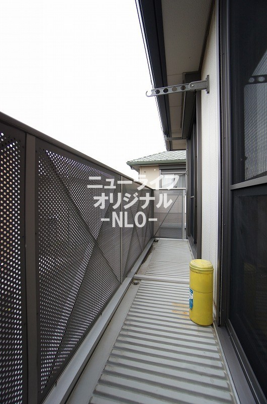 バルコニー　風通しの良いバルコニー