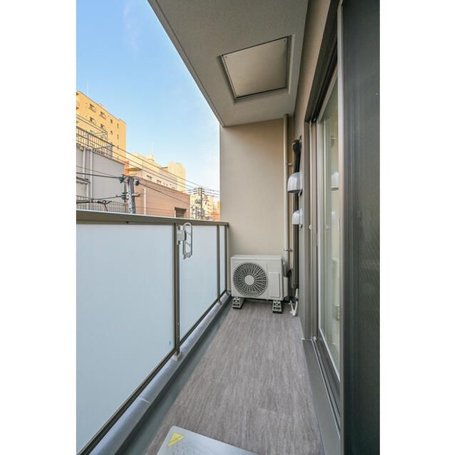 バルコニー　バルコニーがあります