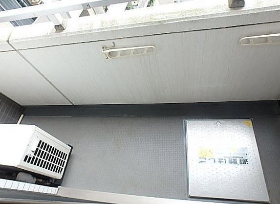 バルコニー　ステージファースト板橋区役所前アジールコート　板橋区仲宿