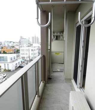 バルコニー　※5階のお部屋の画像になります
