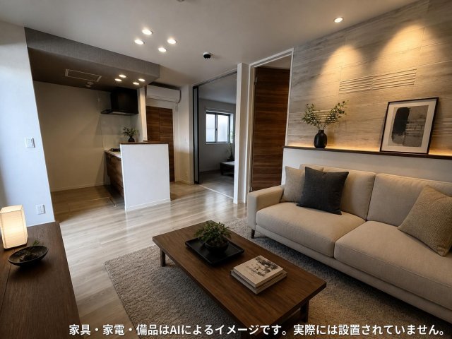 梅ノ木ソレアードの居間写真