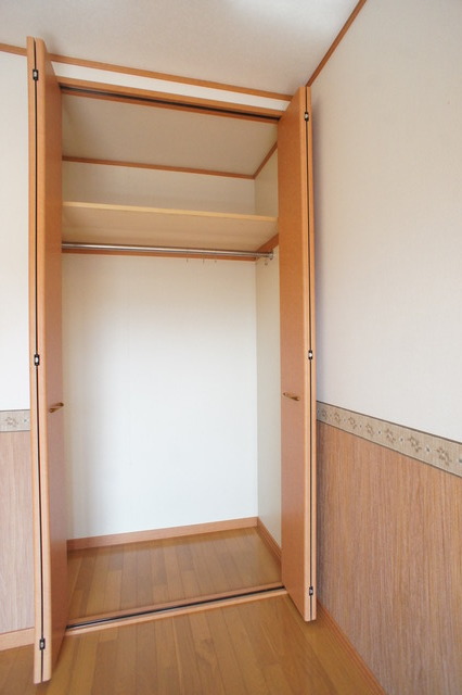 収納　収納はクローゼットタイプなので、整理整頓はかどります☆