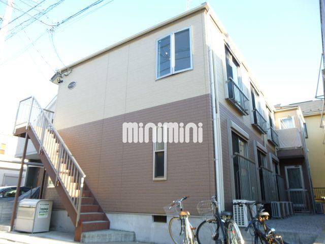 建物外観　可愛らしい色の外観です