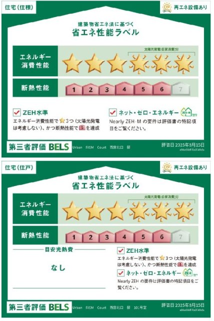 省エネ性能ラベル　ＢＥＬＳマーク　住棟・１０１