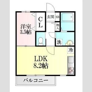 フォレシティ南仙台の間取り写真