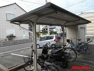 その他共有部分　屋根付き駐輪場