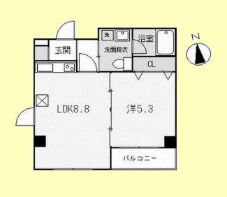 ロータスサカエの間取り写真