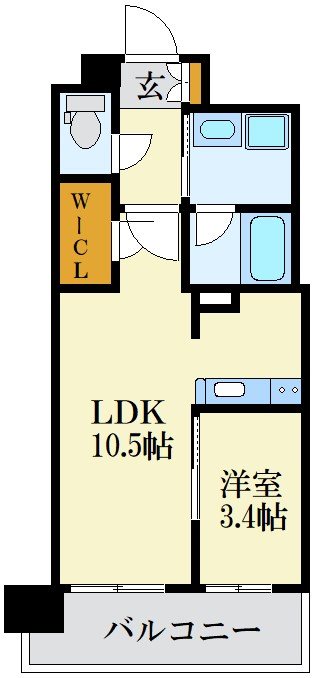 RJRプレシア百年橋の間取り写真