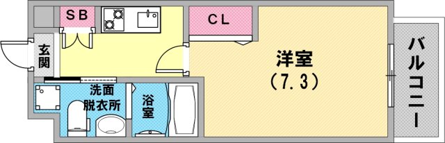 アルファレガロ甲南山手の間取り写真