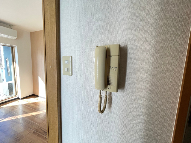 セキュリティ　インターホン、オートロック完備