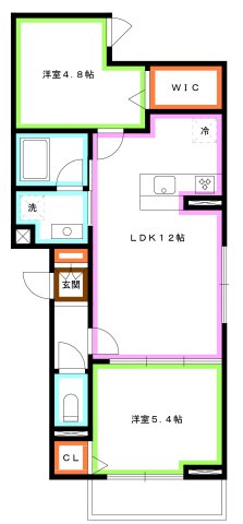 ＪＲ中央線 三鷹駅 バス乗車時間：12分 最寄りバス停で下車 徒歩1分 3階建 築1年の間取り写真