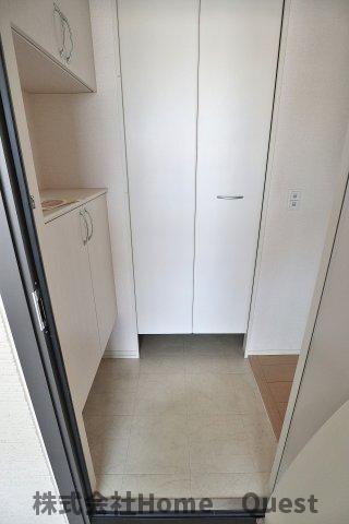 アビタシオンA棟の玄関写真