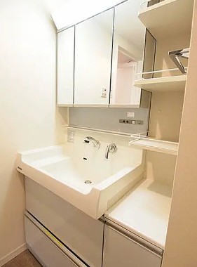 洗面設備　写真は同タイプ住居です。