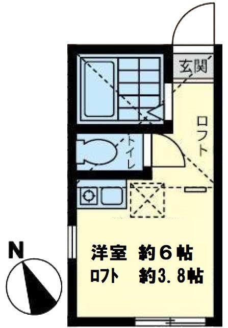 スリール鹿島田の間取り写真